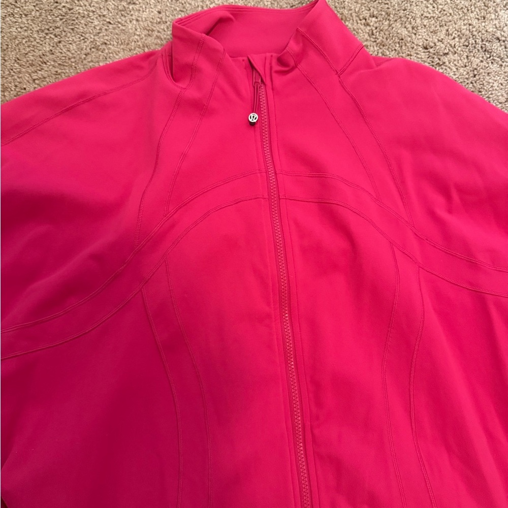 lululemon athletica Hot Pink relaxed define Jacket - Picture 4 of 5
